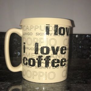 NEW Jumbo Coffee Mugw/ silicone lid! ☕️